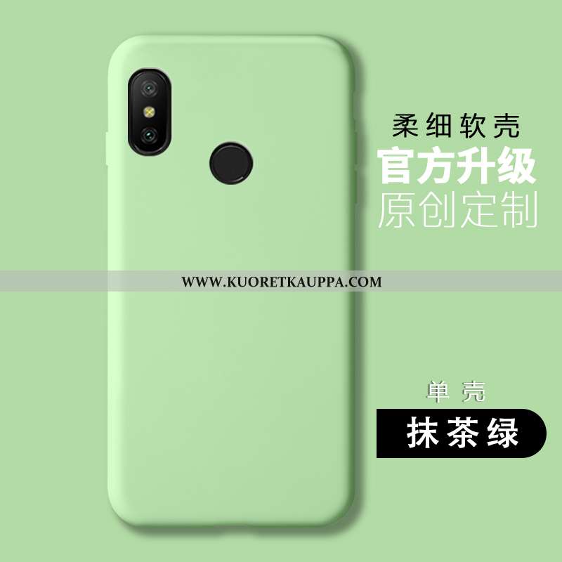 Kuori Xiaomi Mi A2 Lite, Kuoret Xiaomi Mi A2 Lite, Kotelo Xiaomi Mi A2 Lite Suojaus Pehmeä Neste Sil