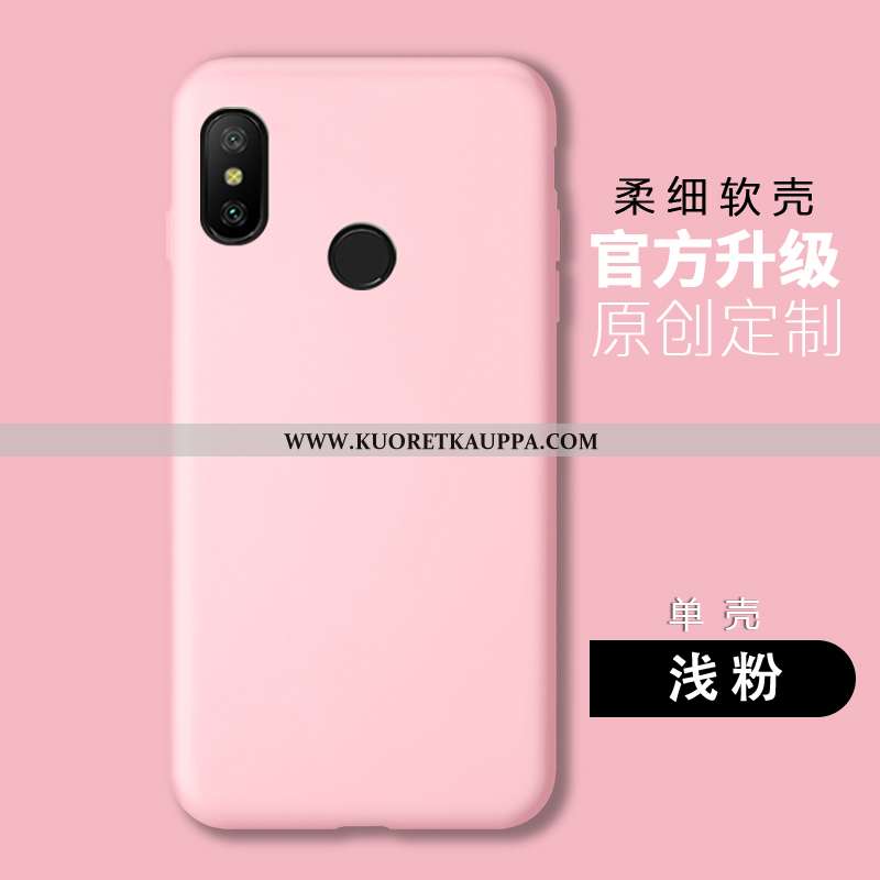 Kuori Xiaomi Mi A2 Lite, Kuoret Xiaomi Mi A2 Lite, Kotelo Xiaomi Mi A2 Lite Suojaus Pehmeä Neste Sil