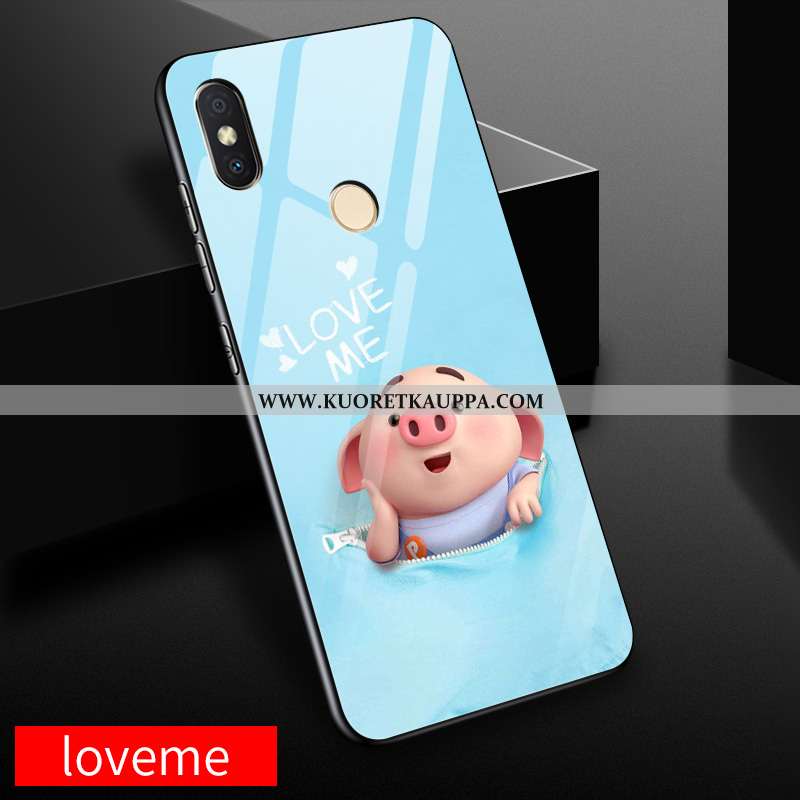 Kuori Xiaomi Mi A2 Lite, Kuoret Xiaomi Mi A2 Lite, Kotelo Xiaomi Mi A2 Lite Tila Sarjakuva Punainen 