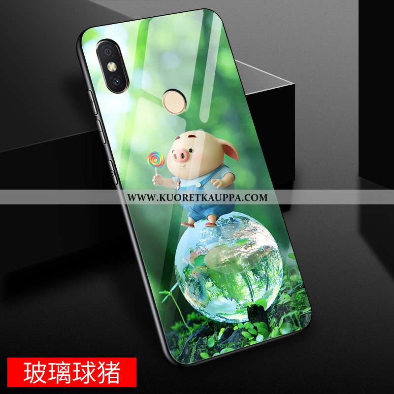 Kuori Xiaomi Mi A2 Lite, Kuoret Xiaomi Mi A2 Lite, Kotelo Xiaomi Mi A2 Lite Tila Sarjakuva Punainen 