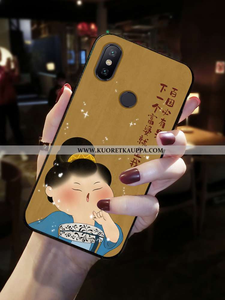 Kuori Xiaomi Mi A2 Lite, Kuoret Xiaomi Mi A2 Lite, Kotelo Xiaomi Mi A2 Lite Valo Silikoni Uusi Pehme