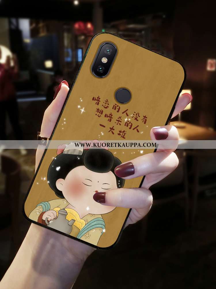 Kuori Xiaomi Mi A2 Lite, Kuoret Xiaomi Mi A2 Lite, Kotelo Xiaomi Mi A2 Lite Valo Silikoni Uusi Pehme