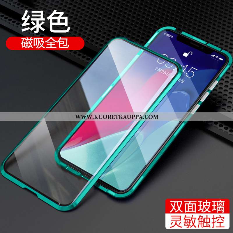 Kuori Xiaomi Mi A3, Kuoret Xiaomi Mi A3, Kotelo Xiaomi Mi A3 Lasi Puhelimen Kaksipuolinen Vihreä All