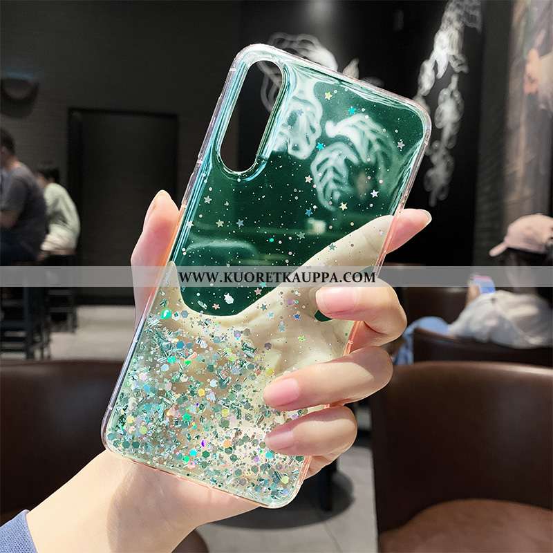 Kuori Xiaomi Mi A3, Kuoret Xiaomi Mi A3, Kotelo Xiaomi Mi A3 Luova Suuntaus Juoksuhiekka Valkoinen J