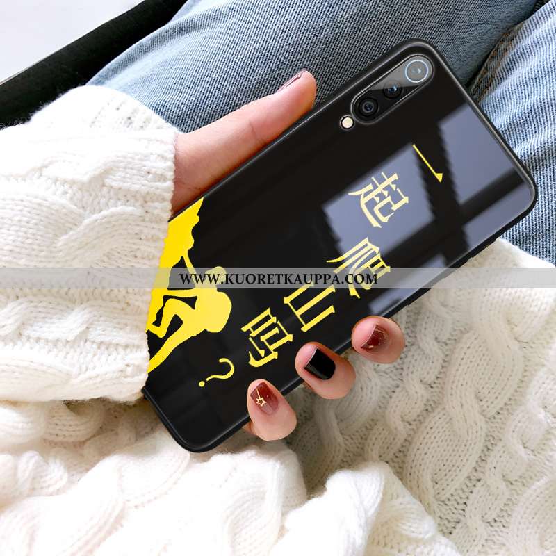 Kuori Xiaomi Mi A3, Kuoret Xiaomi Mi A3, Kotelo Xiaomi Mi A3 Luova Suuntaus Lasi Keltainen Keltaiset