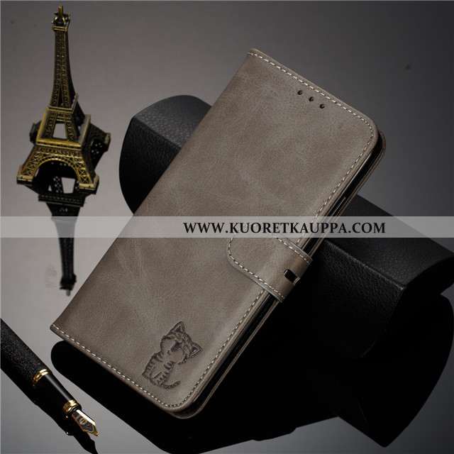 Kuori Xiaomi Mi A3, Kuoret Xiaomi Mi A3, Kotelo Xiaomi Mi A3 Nahkakuori Pehmeä Neste Silikoni Murtum