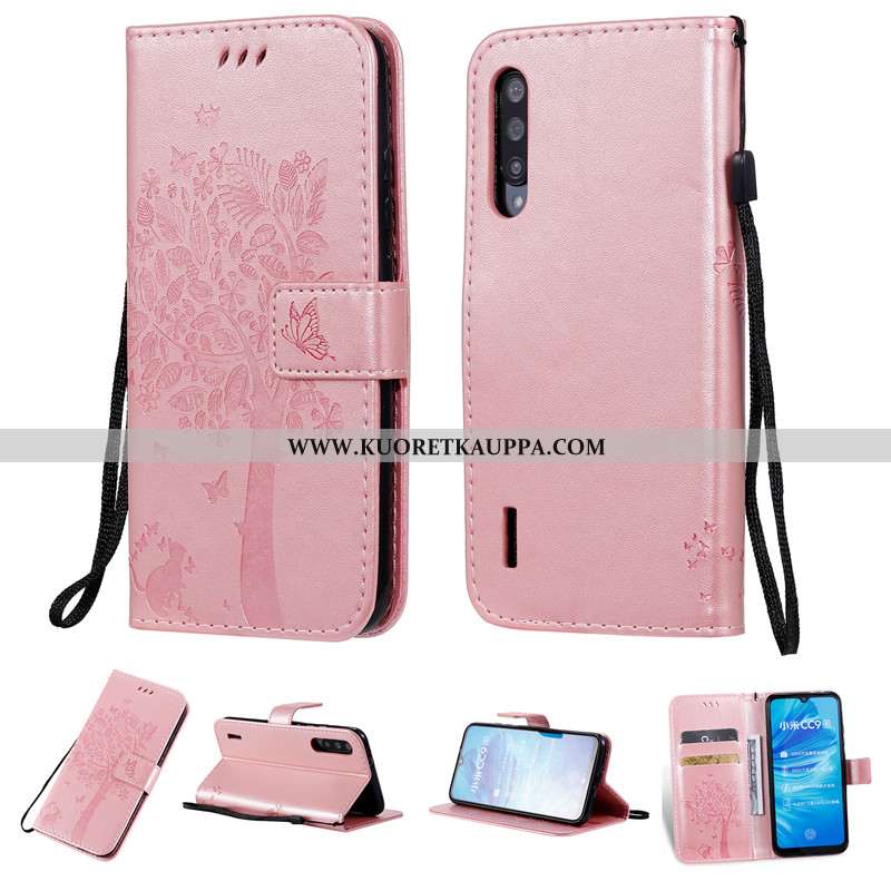 Kuori Xiaomi Mi A3, Kuoret Xiaomi Mi A3, Kotelo Xiaomi Mi A3 Nahkakuori Pehmeä Neste Silikoni Puheli