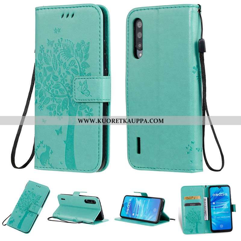 Kuori Xiaomi Mi A3, Kuoret Xiaomi Mi A3, Kotelo Xiaomi Mi A3 Nahkakuori Pehmeä Neste Silikoni Puheli