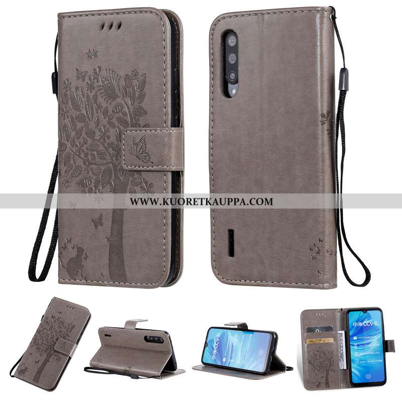 Kuori Xiaomi Mi A3, Kuoret Xiaomi Mi A3, Kotelo Xiaomi Mi A3 Nahkakuori Pehmeä Neste Silikoni Puheli