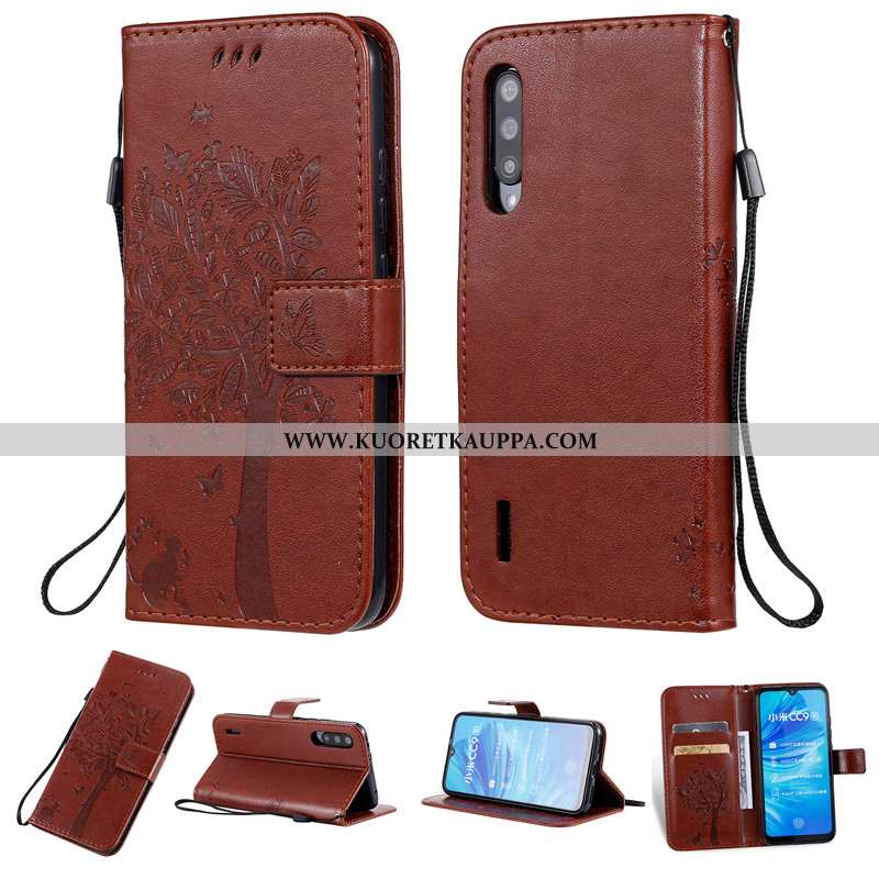 Kuori Xiaomi Mi A3, Kuoret Xiaomi Mi A3, Kotelo Xiaomi Mi A3 Nahkakuori Pehmeä Neste Silikoni Puheli