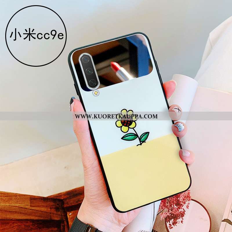 Kuori Xiaomi Mi A3, Kuoret Xiaomi Mi A3, Kotelo Xiaomi Mi A3 Persoonallisuus Lasi Vihreä Net Red Puh