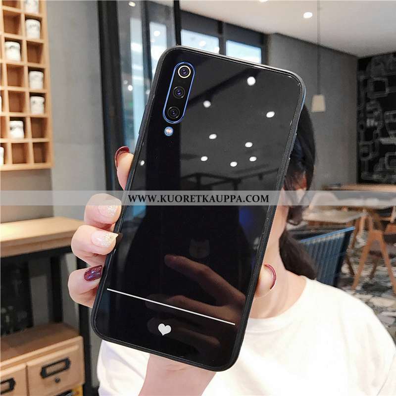 Kuori Xiaomi Mi A3, Kuoret Xiaomi Mi A3, Kotelo Xiaomi Mi A3 Silikoni Lasi Rakastunut Persoonallisuu