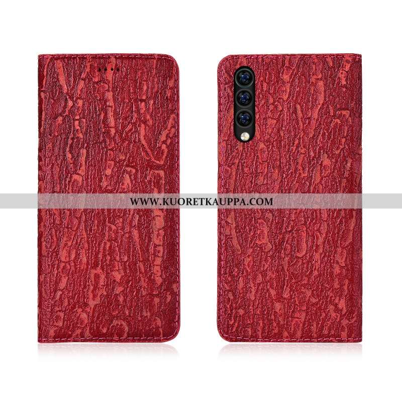 Kuori Xiaomi Mi A3, Kuoret Xiaomi Mi A3, Kotelo Xiaomi Mi A3 Silikoni Suojaus Aito Nahka Nahkakuori 