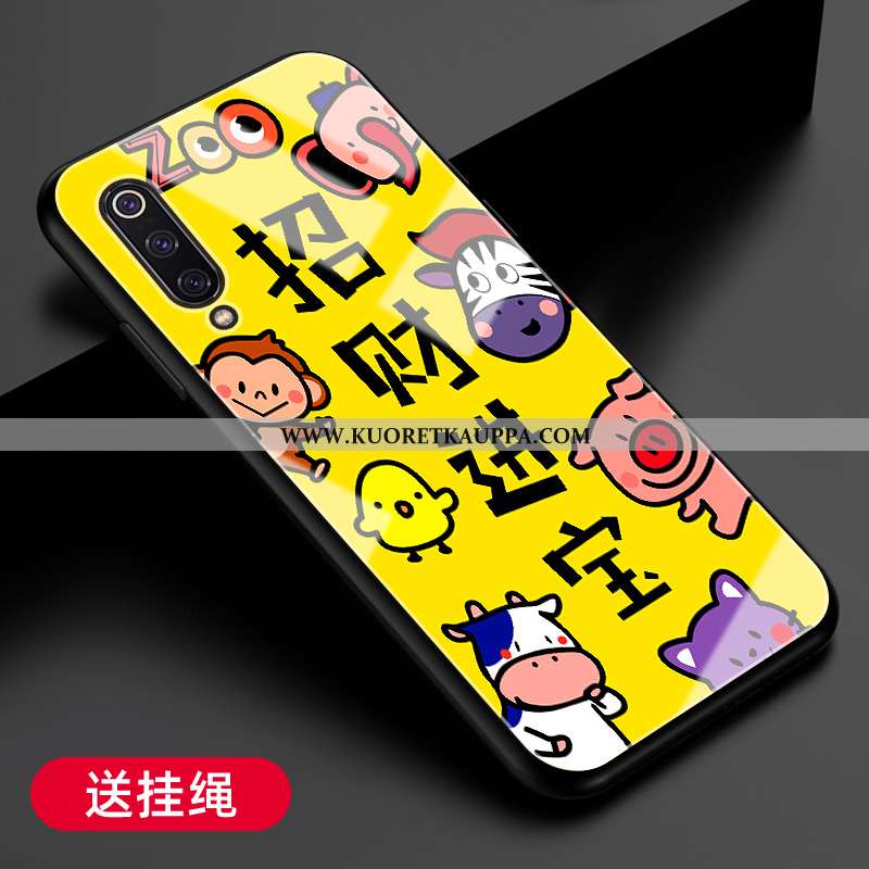 Kuori Xiaomi Mi A3, Kuoret Xiaomi Mi A3, Kotelo Xiaomi Mi A3 Silikoni Suojaus Kova Keltainen Pieni K