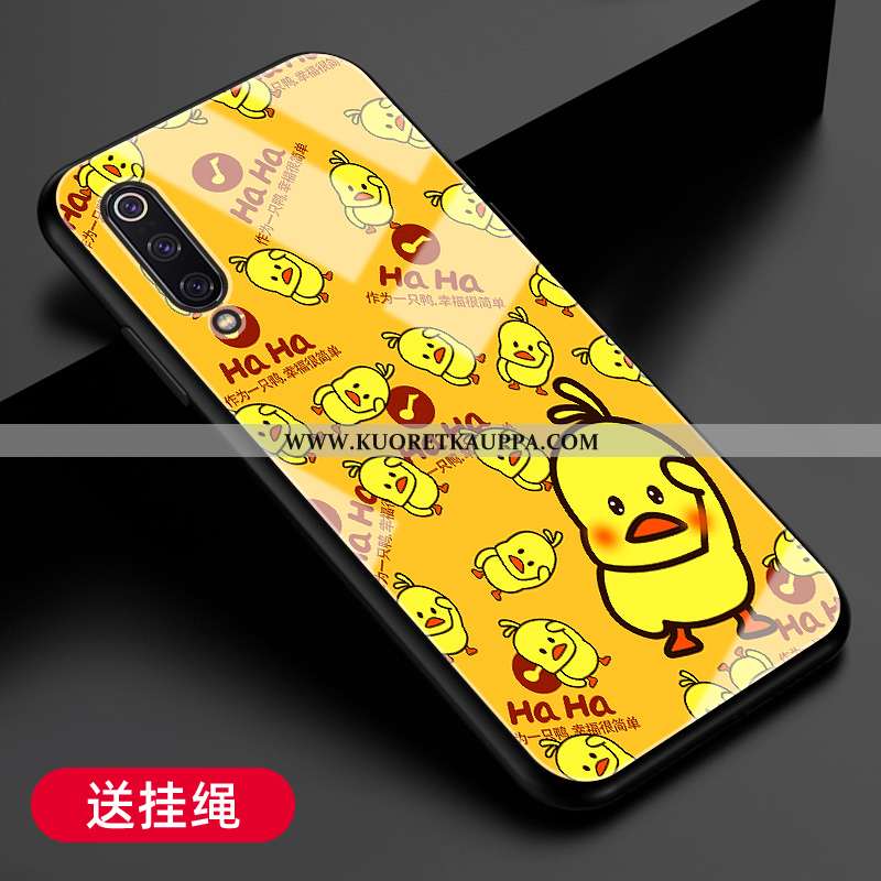 Kuori Xiaomi Mi A3, Kuoret Xiaomi Mi A3, Kotelo Xiaomi Mi A3 Silikoni Suojaus Kova Keltainen Pieni K