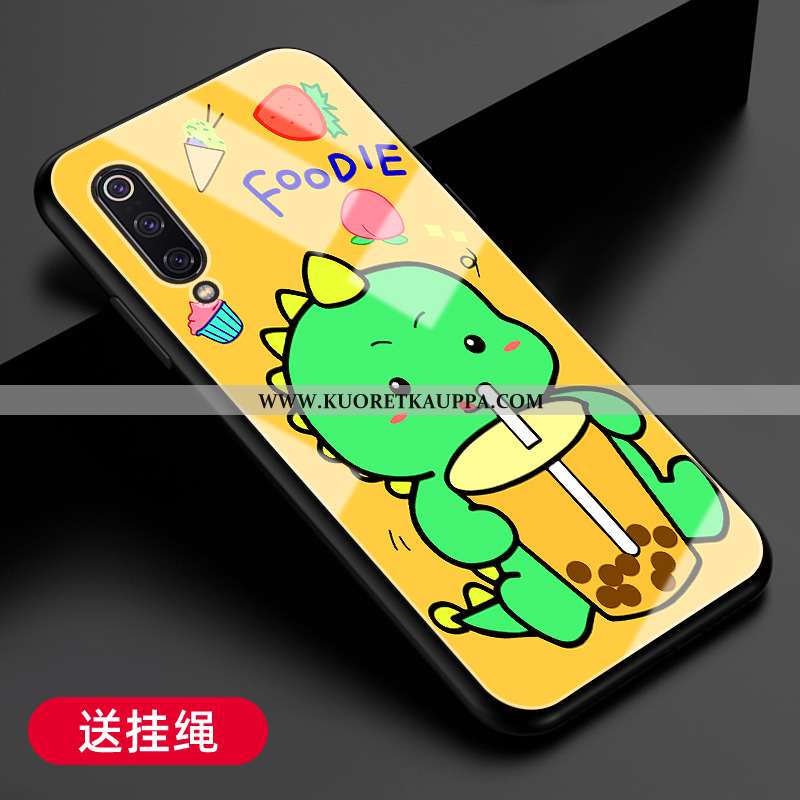 Kuori Xiaomi Mi A3, Kuoret Xiaomi Mi A3, Kotelo Xiaomi Mi A3 Silikoni Suojaus Kova Keltainen Pieni K