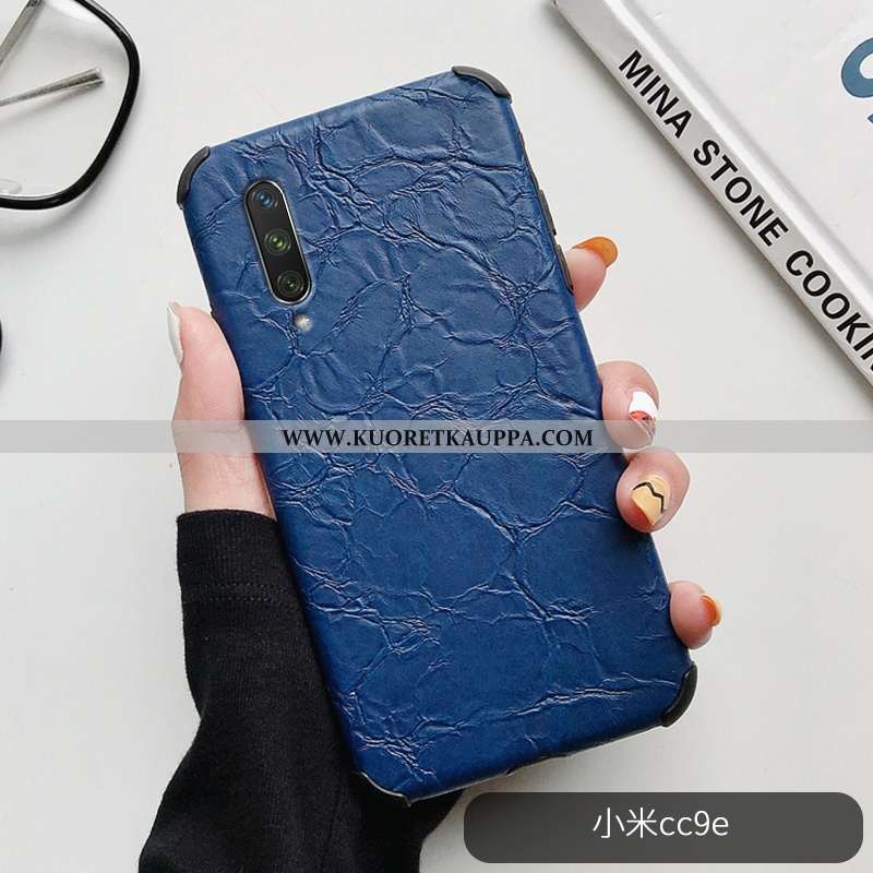 Kuori Xiaomi Mi A3, Kuoret Xiaomi Mi A3, Kotelo Xiaomi Mi A3 Silikoni Suojaus Pieni Tummansiniset