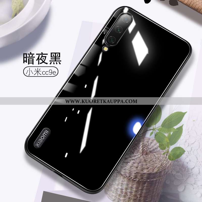 Kuori Xiaomi Mi A3, Kuoret Xiaomi Mi A3, Kotelo Xiaomi Mi A3 Suojaus Lasi Murtumaton Luova Sininen