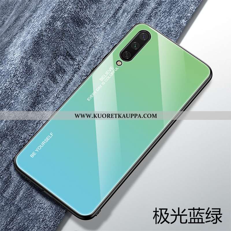 Kuori Xiaomi Mi A3, Kuoret Xiaomi Mi A3, Kotelo Xiaomi Mi A3 Suojaus Lasi Silikoni Luova Violetti