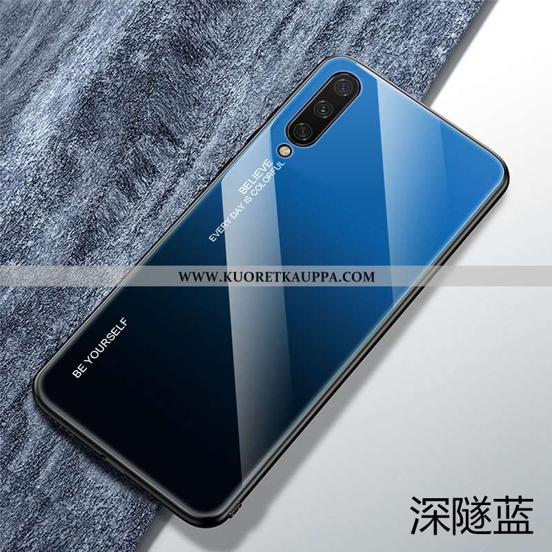 Kuori Xiaomi Mi A3, Kuoret Xiaomi Mi A3, Kotelo Xiaomi Mi A3 Suojaus Lasi Silikoni Luova Violetti