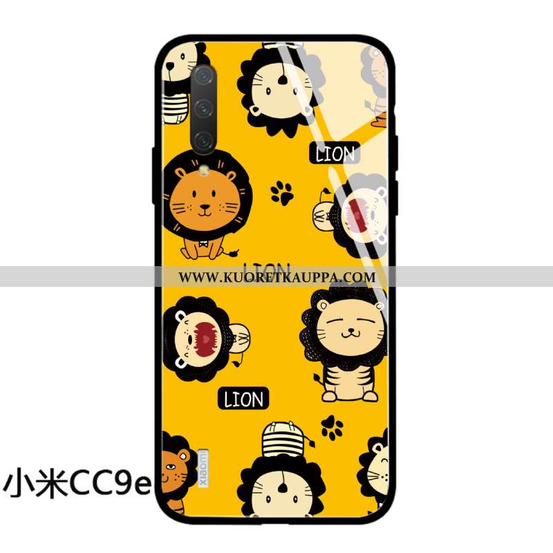 Kuori Xiaomi Mi A3, Kuoret Xiaomi Mi A3, Kotelo Xiaomi Mi A3 Suojaus Lasi Uusi Ihana Sarjakuva Kelta