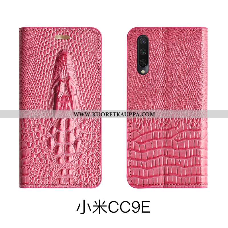 Kuori Xiaomi Mi A3, Kuoret Xiaomi Mi A3, Kotelo Xiaomi Mi A3 Suojaus Nahkakuori Musta Lehmä Mustat