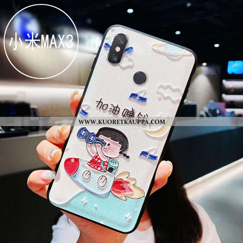 Kuori Xiaomi Mi Max 3, Kuoret Xiaomi Mi Max 3, Kotelo Xiaomi Mi Max 3 Kohokuviointi Ihana Mulberry S