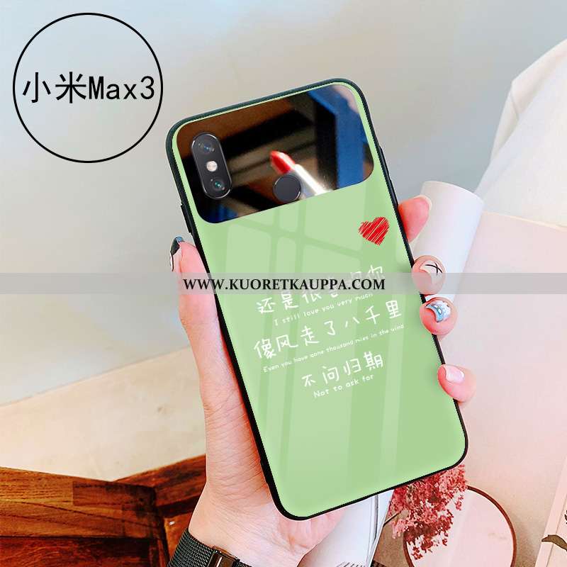 Kuori Xiaomi Mi Max 3, Kuoret Xiaomi Mi Max 3, Kotelo Xiaomi Mi Max 3 Lasi Persoonallisuus Net Red V