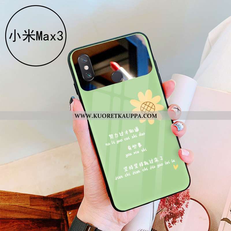 Kuori Xiaomi Mi Max 3, Kuoret Xiaomi Mi Max 3, Kotelo Xiaomi Mi Max 3 Lasi Persoonallisuus Net Red V