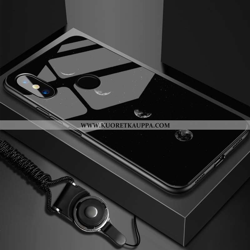 Kuori Xiaomi Mi Max 3, Kuoret Xiaomi Mi Max 3, Kotelo Xiaomi Mi Max 3 Luova Lasi Pieni Puhelimen Mus