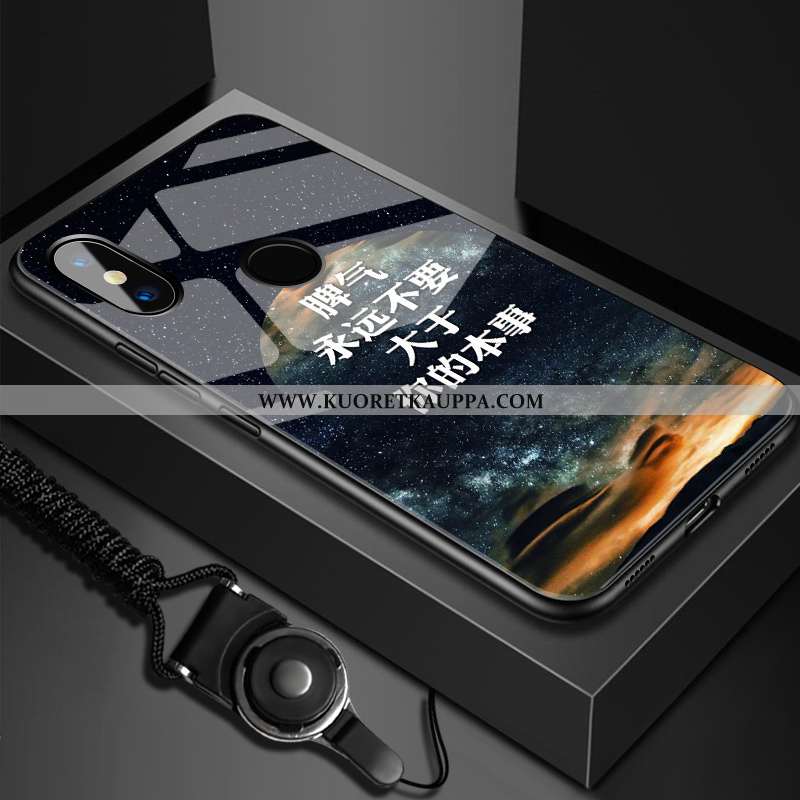 Kuori Xiaomi Mi Max 3, Kuoret Xiaomi Mi Max 3, Kotelo Xiaomi Mi Max 3 Luova Lasi Pieni Puhelimen Mus