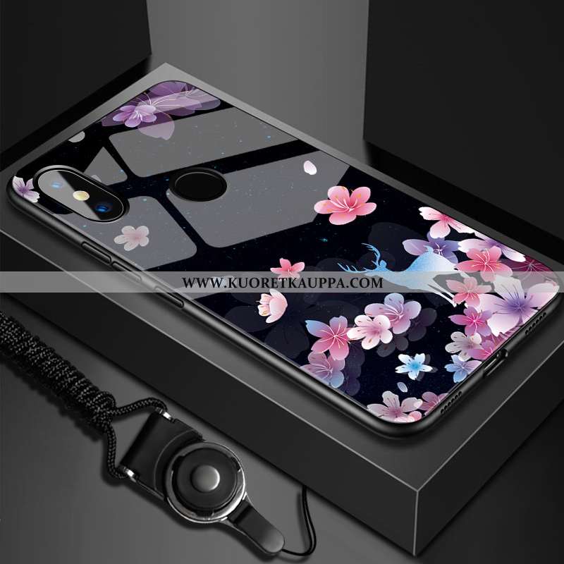 Kuori Xiaomi Mi Max 3, Kuoret Xiaomi Mi Max 3, Kotelo Xiaomi Mi Max 3 Luova Lasi Pieni Puhelimen Mus