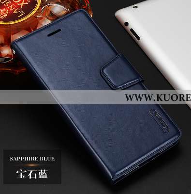 Kuori Xiaomi Mi Max 3, Kuoret Xiaomi Mi Max 3, Kotelo Xiaomi Mi Max 3 Nahkakuori Aito Nahka Punainen