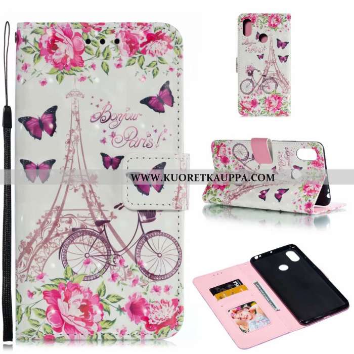 Kuori Xiaomi Mi Max 3, Kuoret Xiaomi Mi Max 3, Kotelo Xiaomi Mi Max 3 Nahkakuori Suuntaus All Inclus