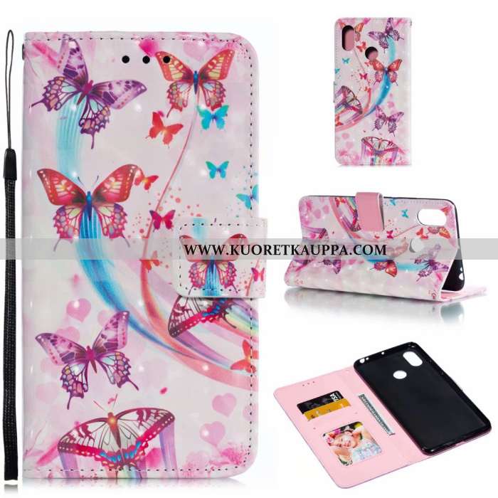 Kuori Xiaomi Mi Max 3, Kuoret Xiaomi Mi Max 3, Kotelo Xiaomi Mi Max 3 Nahkakuori Suuntaus All Inclus