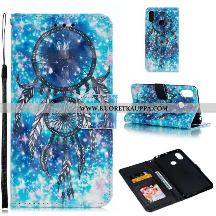 Kuori Xiaomi Mi Max 3, Kuoret Xiaomi Mi Max 3, Kotelo Xiaomi Mi Max 3 Nahkakuori Suuntaus All Inclus