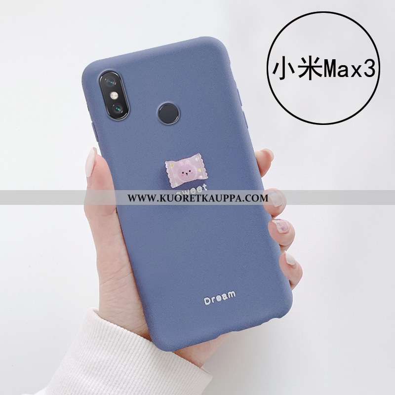 Kuori Xiaomi Mi Max 3, Kuoret Xiaomi Mi Max 3, Kotelo Xiaomi Mi Max 3 Pehmeä Neste Silikoni Net Red 