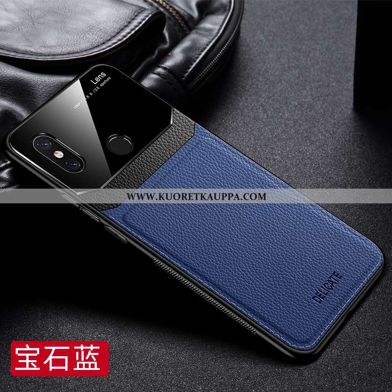 Kuori Xiaomi Mi Max 3, Kuoret Xiaomi Mi Max 3, Kotelo Xiaomi Mi Max 3 Persoonallisuus Aito Nahka Val