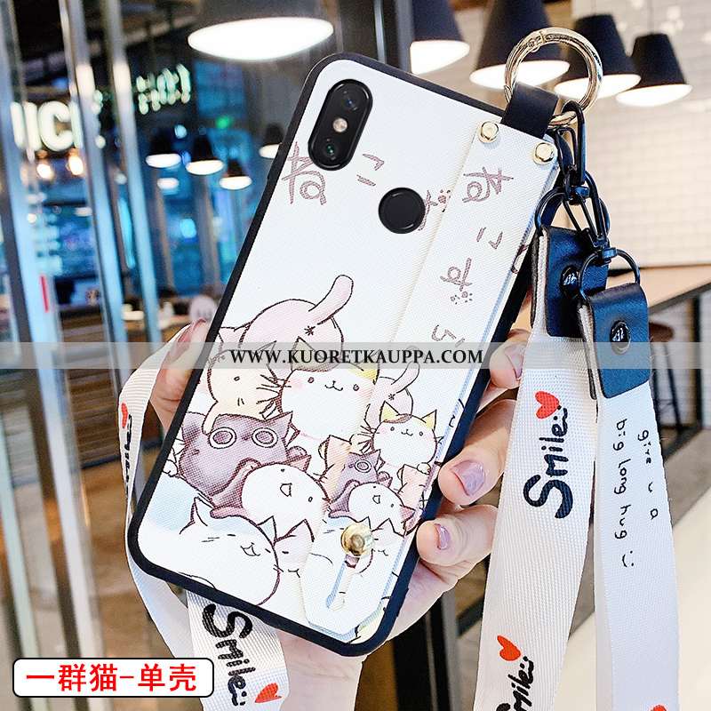 Kuori Xiaomi Mi Max 3, Kuoret Xiaomi Mi Max 3, Kotelo Xiaomi Mi Max 3 Ripustettava Kaula Silikoni Pu