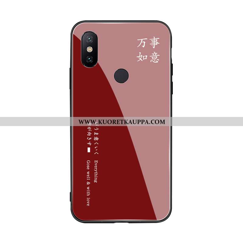 Kuori Xiaomi Mi Max 3, Kuoret Xiaomi Mi Max 3, Kotelo Xiaomi Mi Max 3 Silikoni Lasi Puhelimen Murtum