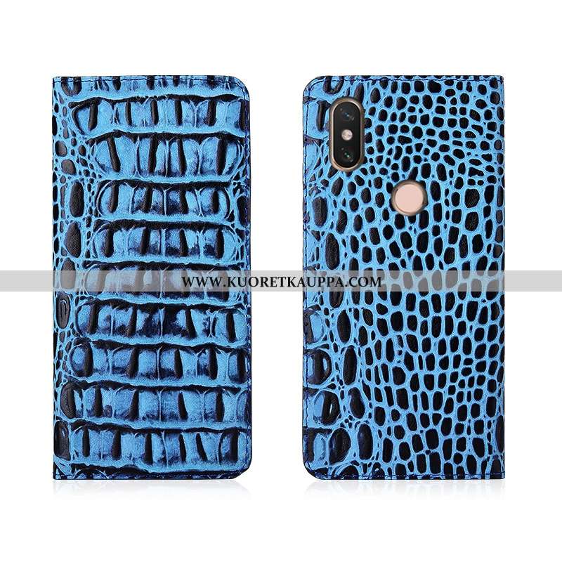 Kuori Xiaomi Mi Max 3, Kuoret Xiaomi Mi Max 3, Kotelo Xiaomi Mi Max 3 Silikoni Suojaus Nahkakuori Pe