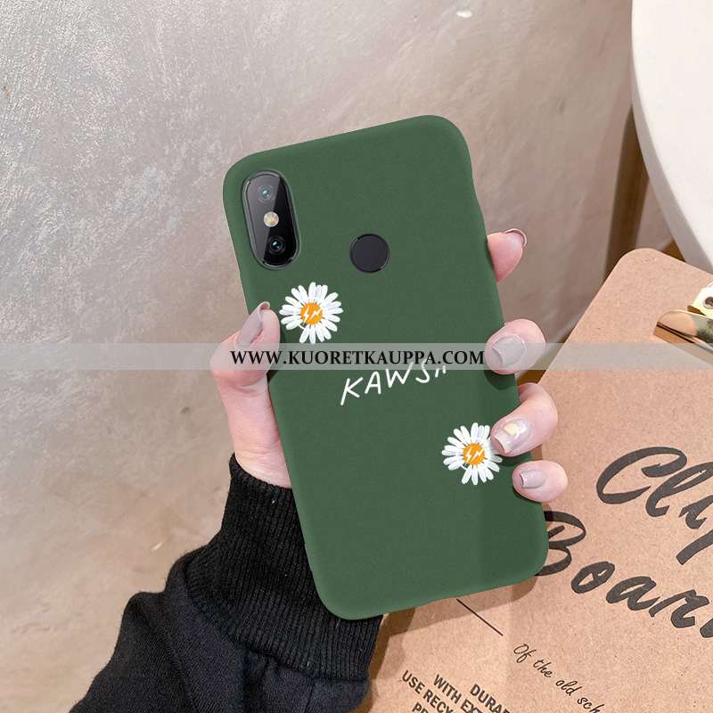 Kuori Xiaomi Mi Max 3, Kuoret Xiaomi Mi Max 3, Kotelo Xiaomi Mi Max 3 Silikoni Suojaus Päivänkakkara