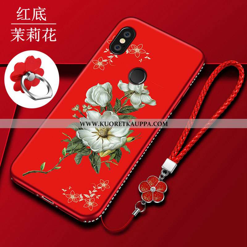 Kuori Xiaomi Mi Max 3, Kuoret Xiaomi Mi Max 3, Kotelo Xiaomi Mi Max 3 Suojaus Pesty Suede Silikoni P