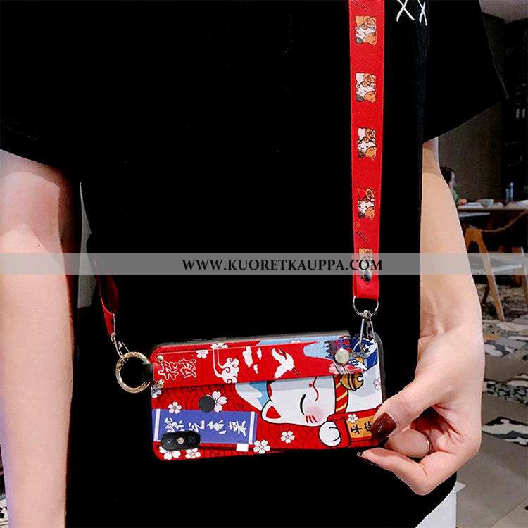 Kuori Xiaomi Mi Max 3, Kuoret Xiaomi Mi Max 3, Kotelo Xiaomi Mi Max 3 Suojaus Tila Punainen Rikkaude