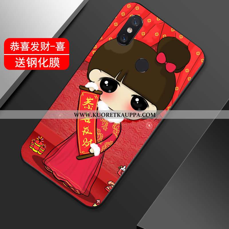 Kuori Xiaomi Mi Max 3, Kuoret Xiaomi Mi Max 3, Kotelo Xiaomi Mi Max 3 Suuntaus Pehmeä Neste Tuuli Pu