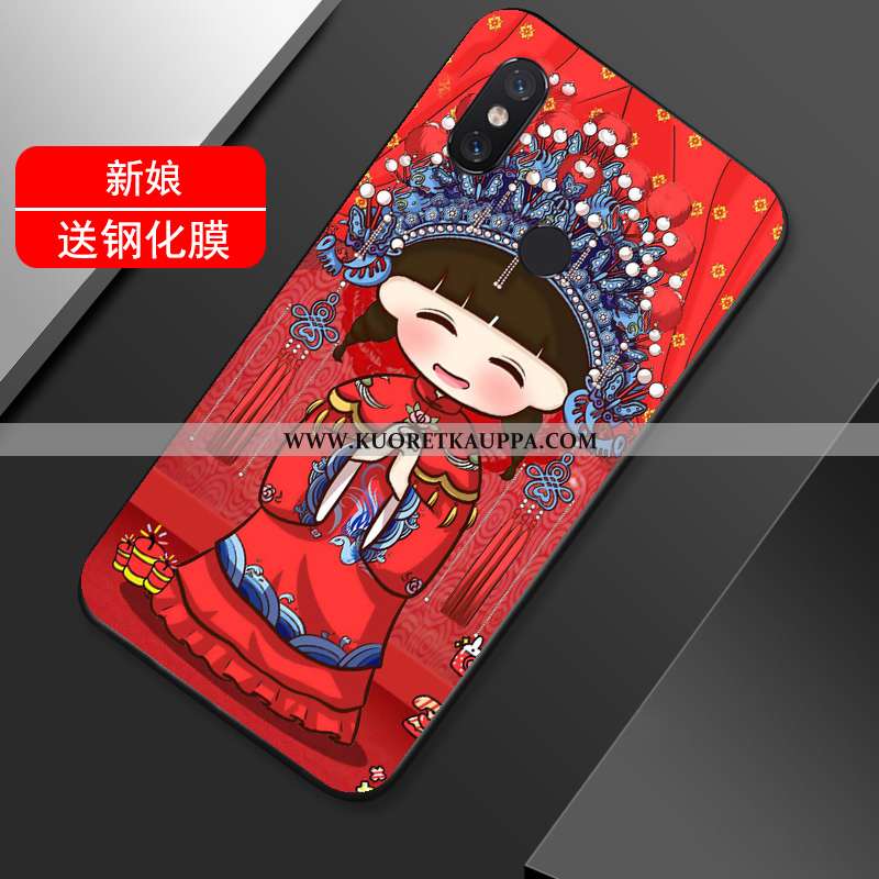 Kuori Xiaomi Mi Max 3, Kuoret Xiaomi Mi Max 3, Kotelo Xiaomi Mi Max 3 Suuntaus Pehmeä Neste Tuuli Pu