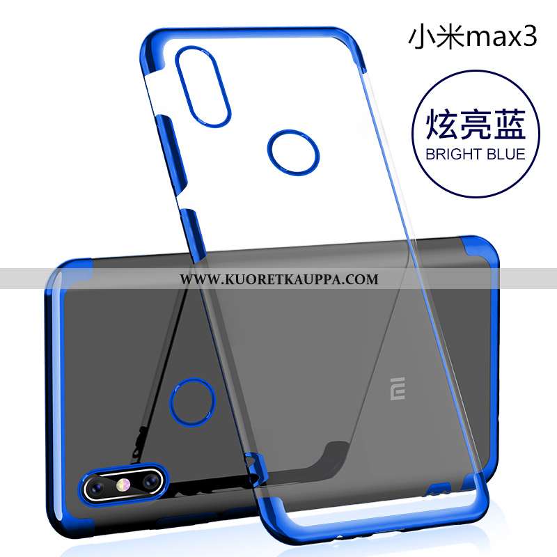 Kuori Xiaomi Mi Max 3, Kuoret Xiaomi Mi Max 3, Kotelo Xiaomi Mi Max 3 Valo Silikoni Ultra Läpinäkyvä