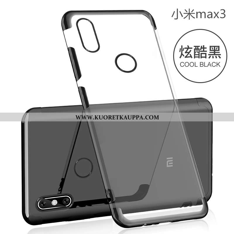 Kuori Xiaomi Mi Max 3, Kuoret Xiaomi Mi Max 3, Kotelo Xiaomi Mi Max 3 Valo Silikoni Ultra Läpinäkyvä