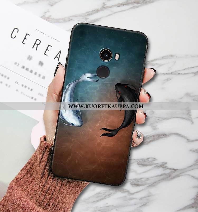 Kuori Xiaomi Mi Mix 2, Kuoret Xiaomi Mi Mix 2, Kotelo Xiaomi Mi Mix 2 Kukkakuvio Pehmeä Neste Puheli