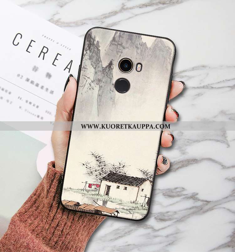 Kuori Xiaomi Mi Mix 2, Kuoret Xiaomi Mi Mix 2, Kotelo Xiaomi Mi Mix 2 Kukkakuvio Pehmeä Neste Puheli